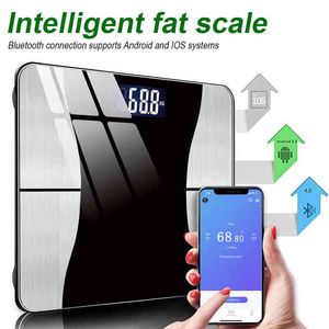 Bluetooth Body Scales Smart Digital Scale Body Composition Bathroom Scale For BMI BFR Muscle Bone Mass Analyzer H1229