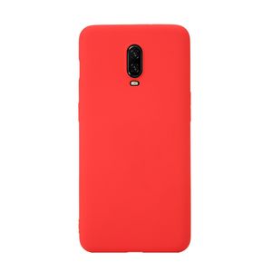 Casos de telefone Matte Silicon para um mais 7 Pro OnePlus 1+ 5 5T 6 6T 7 7T 8 8T Pro Nord Capa