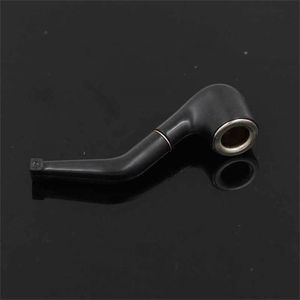 Metal Men Mini Pipe Smoking Accessories Flower Pattern Portable Originality Filter Pipes Black Plastic Practical Gadget New 0 39jy J2