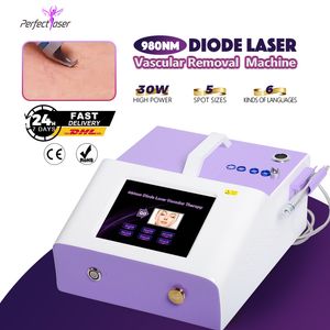 Wholesale video spiders for sale - Group buy New Year s special nm diode laser vascular spider vein machine nm vascular infrared guidance available ice compress hammer video manual
