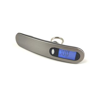 Mini bilancia per bagagli Steelyard con pesatura digitale da 50 kg per valigia da viaggio da pesca bilancia elettronica da cucina