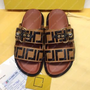 Dimensioni 35-45 Slider flat di alta qualità Sliders Designer Pantofole Donne da uomo Sandali F Far scorrevoli di lusso Scarpe da donna Diapositive Diapositive Flip Flops Piattaforma 2203121