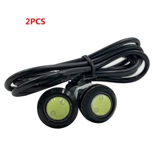 Auto Eagle Eye DRL Led Tagfahrlicht LED 12V Backup Rückfahr Parken Signal Bolzen auf Schraube Autos Lampen DRL 23MM 18MM