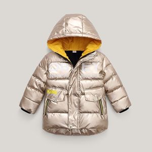 Олекид 2020 зимняя куртка для мальчиков с капюшоном водонепроницаемый плюс бархатные теплые девушки парки 2-9 лет детские детские верхняя одежда детская пальто LJ201120