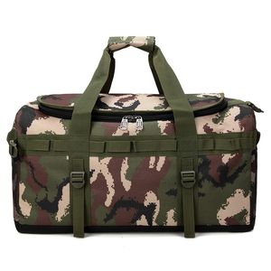 Camo Gym Sportväska Män Vattentät Fitness Training Ryggsäckar Multifunktionella resor Bagage Utomhus Sportande Tote För Man Q0705