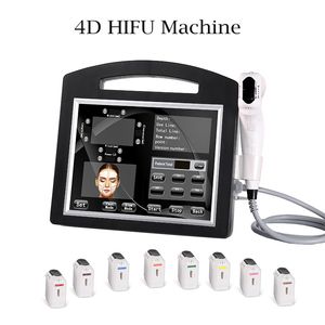 4D Ультразвуковая высокая интенсивность HIFU Сфокусированное ультразвуковое ультразвуковое оборудование для красоты 3D Ультразвуковой нож Изменение кожи лица