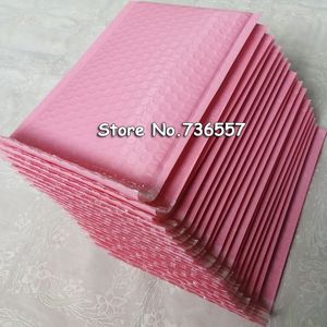 Pink 5.1X7.8inch / 130X200MM Usable space Poly bubble Mailer envelopes padded Mailing Bag Self Sealing [100pcs] Y200709