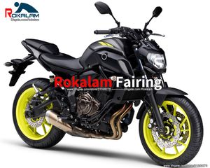 Motorcycle Fairings For Yamaha MT-07 2018 2019 2020 MT07 18 19 20 Black Yellow Aftermarket Sportbike Fairing (Injection molding)