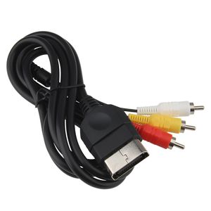 1,8 м 6 футов аудио видео составных кабелей AV 3 RCA шнур проволоки для Xbox Original Classic 1