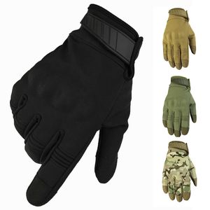 Outdoor Sports Motorcycle Cycling Gloves Airsoft Shooting Hunting Full Finger Camouflage Touch Screen Tactical Gloves NO08-077