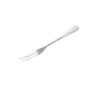 Rostfritt stål efterrätt kaka frukt gaffel hushållsartiklar efterrätt gaffel spegel design förtjockat hotell kök smidigt handtag för 134 J2