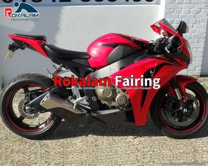 För Honda Kit CBR1000RR Fairing 2010 CBR 1000 RR 2011 1000RR 08 09 10 11 Fireblade 2008-2011 Röda kroppsfeedningar (formsprutning)