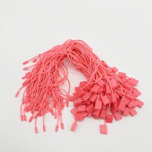 Wholesale Hang Tag Строковые представления Пластиковые Hangtag для одежды Сумки Джинсы Багадж Обувь