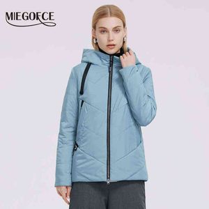 MIEGOFCE Jacket Waterproof Women Coat Special Design Sport Classic Jacket Hooded Quality Filler Women's Parka 211221