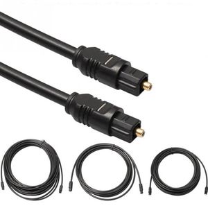 Digital Optical Audio Cable Toslink Gold Plated 1m 1.5m 2m 3 m 5m 10m SPDIF MD DVD Gold Plated AUX