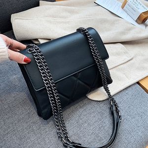 Small Classic PU Leather Crossbody Bags for Women 2021 Shoulder Handbags and Purses Women's Luxury Trending Cross Body Bag Q1204