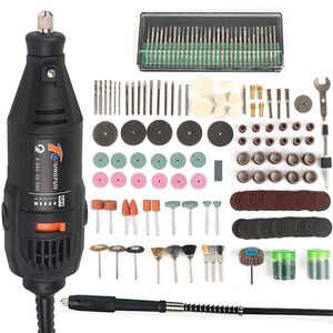 Strömverktyg Elektrisk Drill 220V Trämaskin Verktyg Dremel Tillbehör för Rotary Tools Sliphjul Mini Drill Flexibel Axel 201225