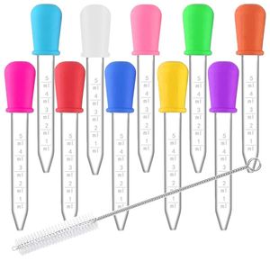 5ml Baby Dropper Feeder Child Device Silicone Pipette Liquid Fruit Juice Dropper Infant Utensils 20220228 Q2