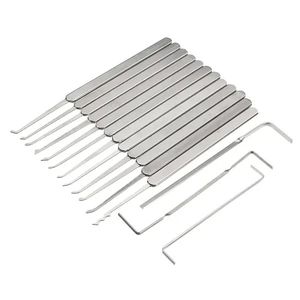 Master locksmith 12Pcs High Quality Lock Picks Tools Set Lock Opener Locksmith Tools