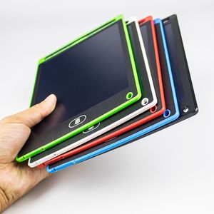 8,5 tum LCD -skrivning Tablett Ritningskort Blackboard Handskrivningskuddar Present för barn Papperslösa Notepad -surfplattor Memo med uppgraderad penna -kommentar