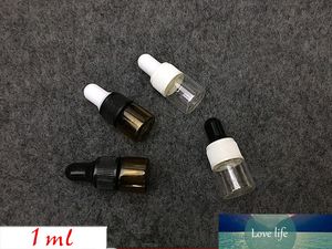 30/50/100/200 pcs 1ml garrafas de óleo emulsão para massagem básica essencial de óleo de óleo recarregável frasco maquiagem garrafa de embalagem cosmética