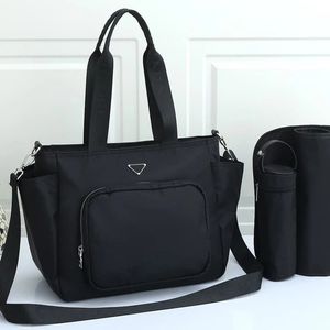 Mummy Waterproof Nursing Handbag Baby Bag Front Rand Grid Baby Carriers Fashion Multifunction Safety Ryggsäckar