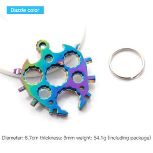 Hand Tools Household Multifunctional Turtle-shaped Octagonal Snowflake Wrench Snowflake Tool Card Combination