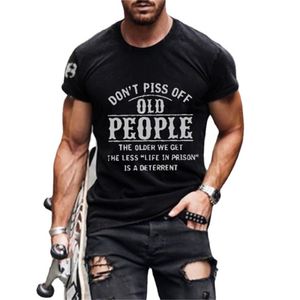 T-tröjor Casual stil 3d tryckt T-shirt Visual Impact Party Shirt Punk gotisk rund hals högkvalitativ amerikansk muskelstil kort ärm
