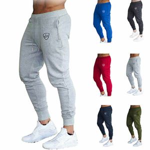 Ny Mens Pant Slim Fit Tracksuit Sport Gym Skinny Elastic Jogging Joggers Fitness Workout Casual Male Sweatpants Byxor SH190915