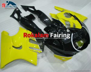 Kits de desenho de esportes para Honda CBR600 F3 1997 1998 CBR 600 F3 97 98 Faires de motocicleta preta amarela (moldagem por injeção)