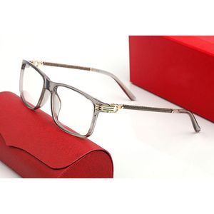 Modedesigner-Sonnenbrille für Damen, rechteckige Formen, Markenrahmen, Carti-Sonnenbrille für Damen und Herren, vollrandlos, Strandbrille, weißes Büffelhorn-Brillenglas