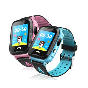 DHL Waterproof V6G Swimming Smart Watch GPS Tracker Monitor SOS Call with Camera Baby Smartwatch for Kids