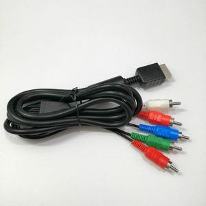 1,8m HDTV AV Audio Video Cable Component Cord Wire för Sony PlayStation 2 3 för PS2 PS3 Slim Game Adapter