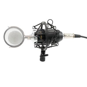 BM8000 Professional Sound Studio -Aufnahmekondensatormikrofon mit 3,5 -mm -Stecker -Standhalter