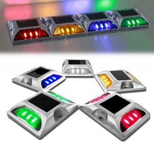 Reflektor słoneczny Lampy Road Stud LED Parking Light Dokrętki Dock Light dwustronny Deck Light Lampka ostrzegawcza