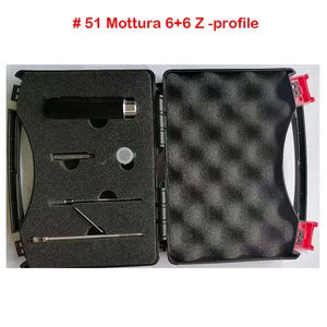 Ferramentas Haoshi Chegada Nova Chave Mágica #51 Mottura 6+6 Z -perfil Fechaduras de bit duplo Chave mestre Descodificador de fechadura Abridor Ferramenta de serralheiro China Supplier