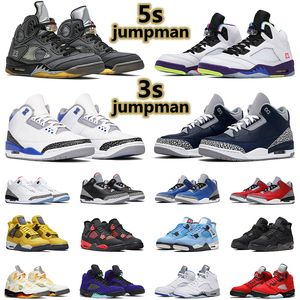 Мужские баскетбольные туфли Jumpman5s Muslin Oregon Sail Raging Bull 5 Shatemed Back Back Trainer Mensoor Trainer