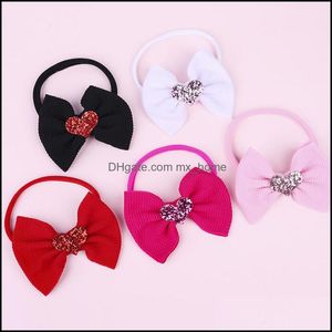 Acessórios de cabelo Bebê, crianças maternidade bebê dia dos namorados meninas curvar cabelos de cabelo turbante nylon elasticidade moda cabelo boutique bow-knot ha