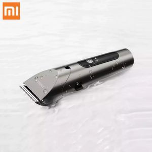 Xiaomi Youpin Riwa Riwa Clipper Cabelo Elétrico Strimmer Recarregável Forte Cabeça de Cortador de Aço com Tela LED Lavável