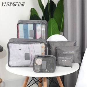 Waterproof Travel Bags Clothes Luggage Organizer Cosmetics And Toiletries Storage Bag Suitcase Pouch Packing Cube Bags