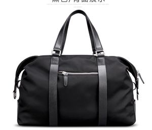 High-quality high-end leather selling men's women's outdoor bag sports leisure travel handbag 055