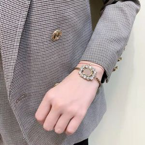 Mode Charme Armbänder Messing Diamant Antike Vintage Marke Designer Armband Hohe Qualität Mit Case2514