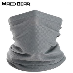 Ciclismo Caps Máscaras Pescoço Masculino Gaiter Capa Rosto Cachecol Bandana Tube Scarves Macio confortável Alta Alta Alta Alta Caminhada de Caminhadas Correndo