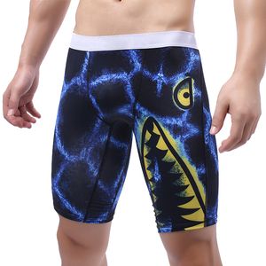 Custom Logo OEM Service Andningsbara djurtryck Underbyxor Mens Designer Underkläder Män Boxer Briefs Stickade Snabbtorkare Gym Shorts 00