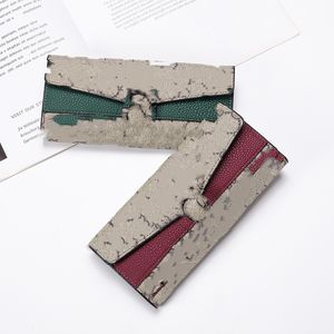 Multi Colors Woman Wallets Long Fashion Big Dust bag Volume Card Holder Purses For Man Bags