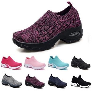 fashion running Men Running Shoes 53 White Black Pink Laceless Breathable Comfortable Mens Trainers Canvas Shoe Sports Sneakers Runners 35-42