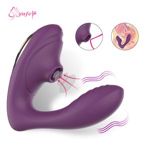 Vagina Sucking wibrator 10 prędkości wibracyjny seks oralny ssania łechtaczka stymulacja żeński masturbacja erotyczne sex zabawki dla dorosłych y201118