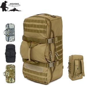 Ryggsäck utomhuser taktisk militär ryggsäck vandring väska man kamouflage camping sport tillbaka pack 220216