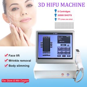 3D HIFU Facelift Lipo Schlankheitsmaschine Hochintensiver fokussierter Ultraschall Fettreduktion Hifu Therapie Körperabnehmen KMSLASER