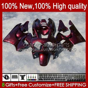 Body For HONDA CBR893 CBR 893RR 900RR 900 893 RR 94HC.1AA wine red hot CBR893RR 89 90 91 92 93 CBR900RR 1989 1990 1991 1992 1993 Fairing kit